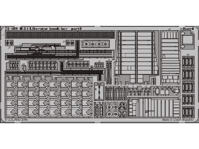 B-24 bomb bay 1/72 - Hasegawa - image 3