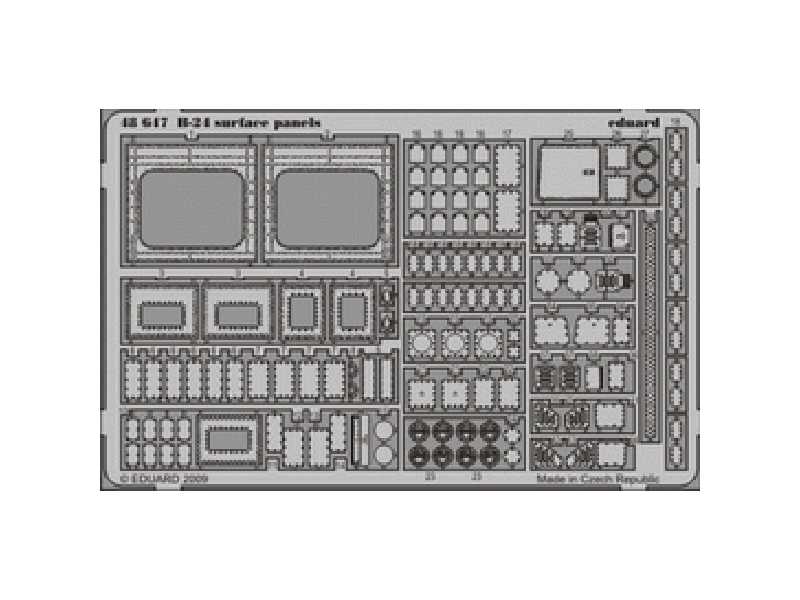 B-24 surface panels 1/48 - Monogram - image 1