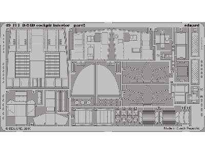 B-24D cockpit interior S. A. 1/48 - Monogram - image 4