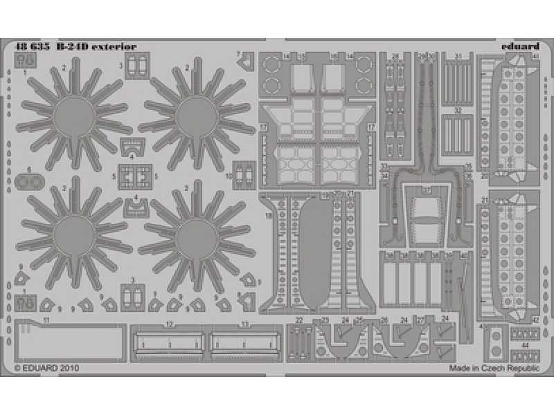 B-24D exterior 1/48 - Monogram - image 1