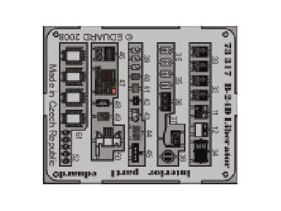 B-24D front interior S. A. 1/72 - Hasegawa - image 3
