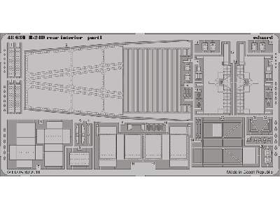 B-24D rear interior 1/48 - Monogram - image 2