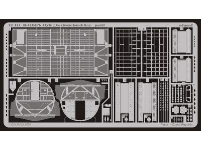 B-17E/ F/G bomb bay 1/72 - Academy Minicraft - image 2