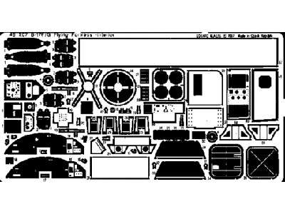 B-17F/ G interior 1/48 - Monogram - image 1