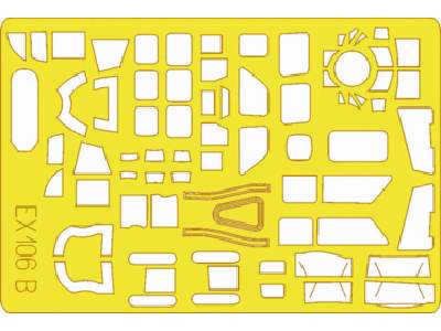  B-17G 1/48 - Monogram - masks - image 1