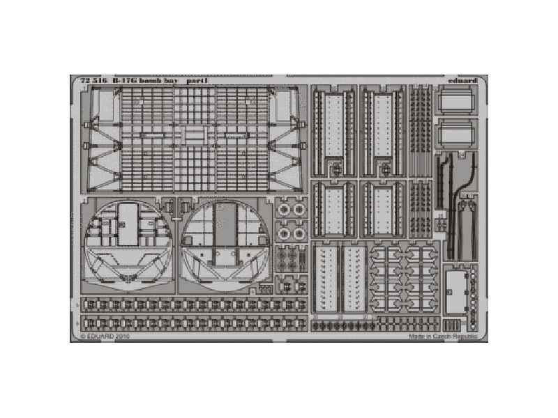 B-17G bomb bay 1/72 - Revell - image 1