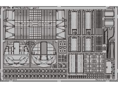 B-17G bomb bay 1/72 - Revell - image 2