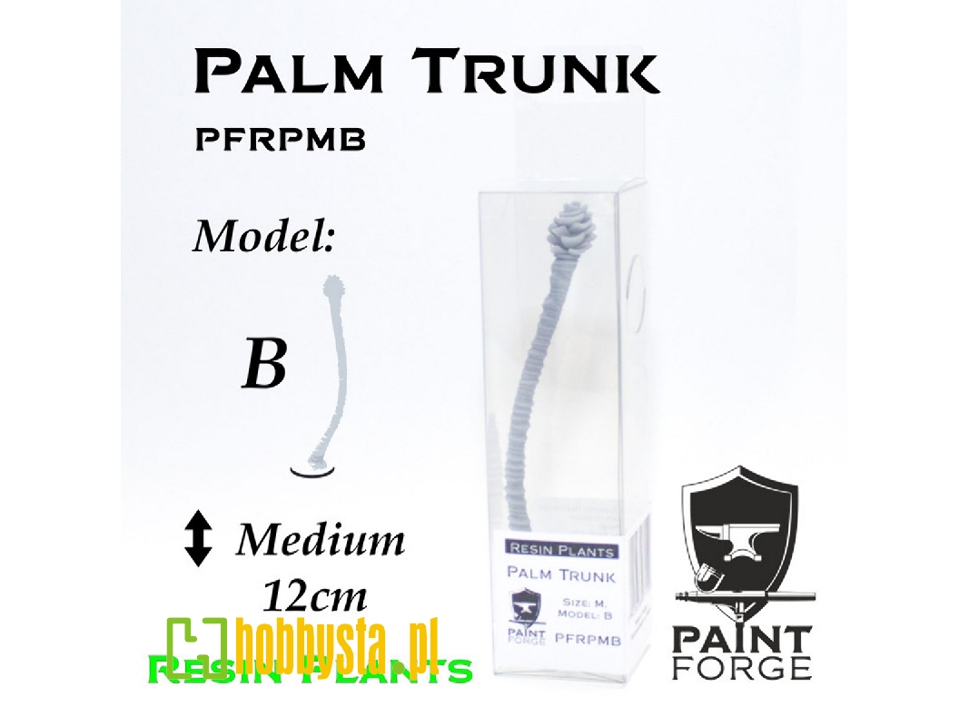 Resin Plants - Palm Trunk B, Size M (12cm) - image 1 Resin Plants - Palm Trunk B, Size M (12cm) - image 1