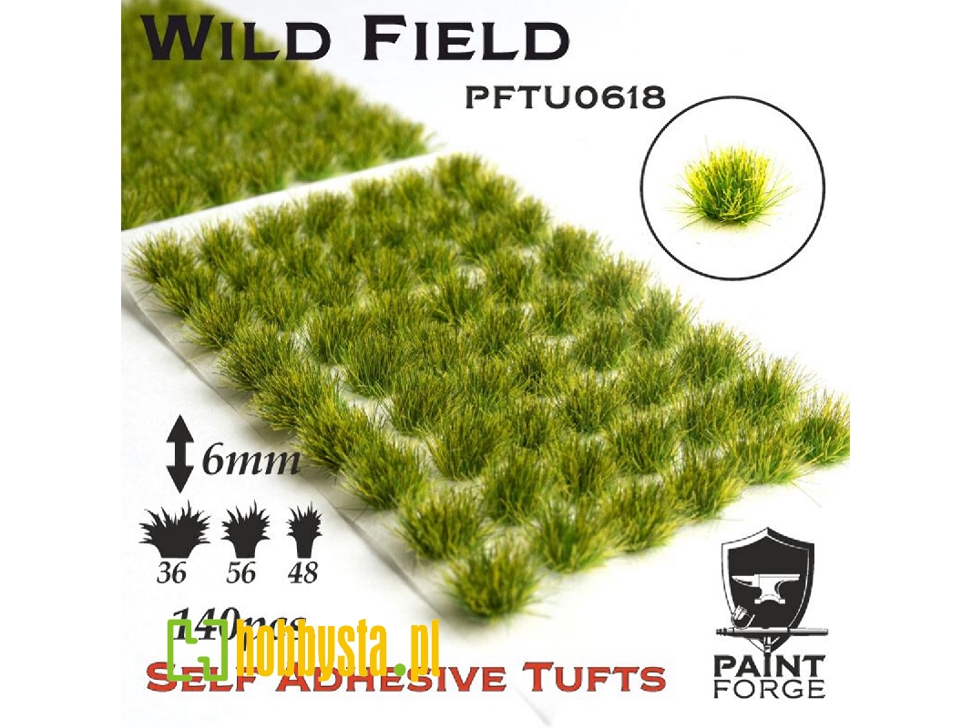 Wild Field Grass Tufts 6mm - image 1 Wild Field Grass Tufts 6mm - image 1