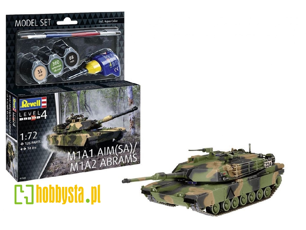 M1a1 Aim(Sa) / M1a2 Abrams Model Set - image 1 M1a1 Aim(Sa) / M1a2 Abrams Model Set - image 1