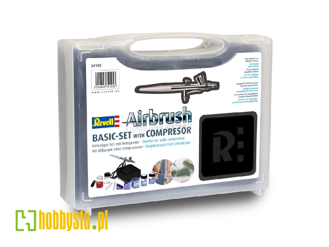 Airbrush Basic Set With Compressor (Version 2023) - image 1 Airbrush Basic Set With Compressor (Version 2023) - image 1