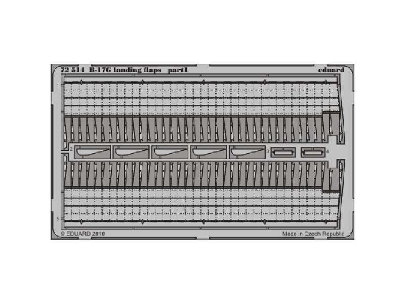 B-17G landing flaps 1/72 - Revell - image 1