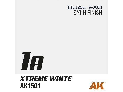 Ak1501 Xtreme White Satin (Dual Exo 1a) - image 2