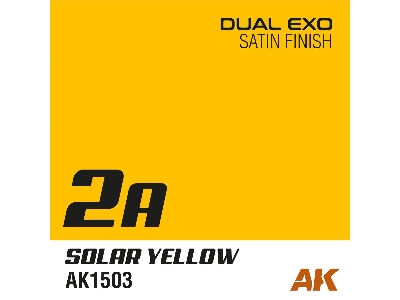Ak1503 Solar Yellow Satin (Dual Exo 2a) - image 1