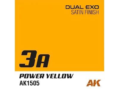 Ak1505 Power Yellow Satin (Dual Exo 3a) - image 1