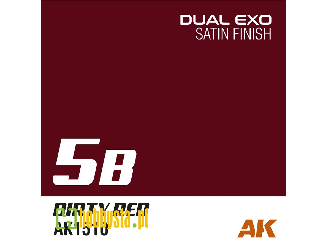 Ak1510 Dirty Red Satin (Dual Exo 5b) - image 1 Ak1510 Dirty Red Satin (Dual Exo 5b) - image 1