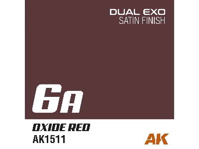Ak1511 Oxide Red Satin (Dual Exo 6a) - image 1