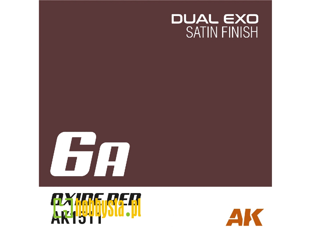 Ak1511 Oxide Red Satin (Dual Exo 6a) - image 1 Ak1511 Oxide Red Satin (Dual Exo 6a) - image 1