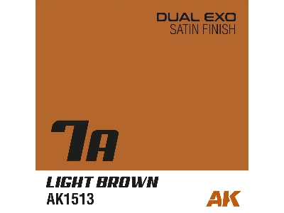 Ak1513 Light Brown Satin (Dual Exo 7a) - image 1