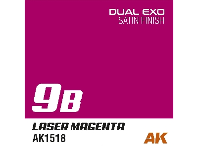 Ak1518 Laser Magenta Satin (Dual Exo 9b) - image 1