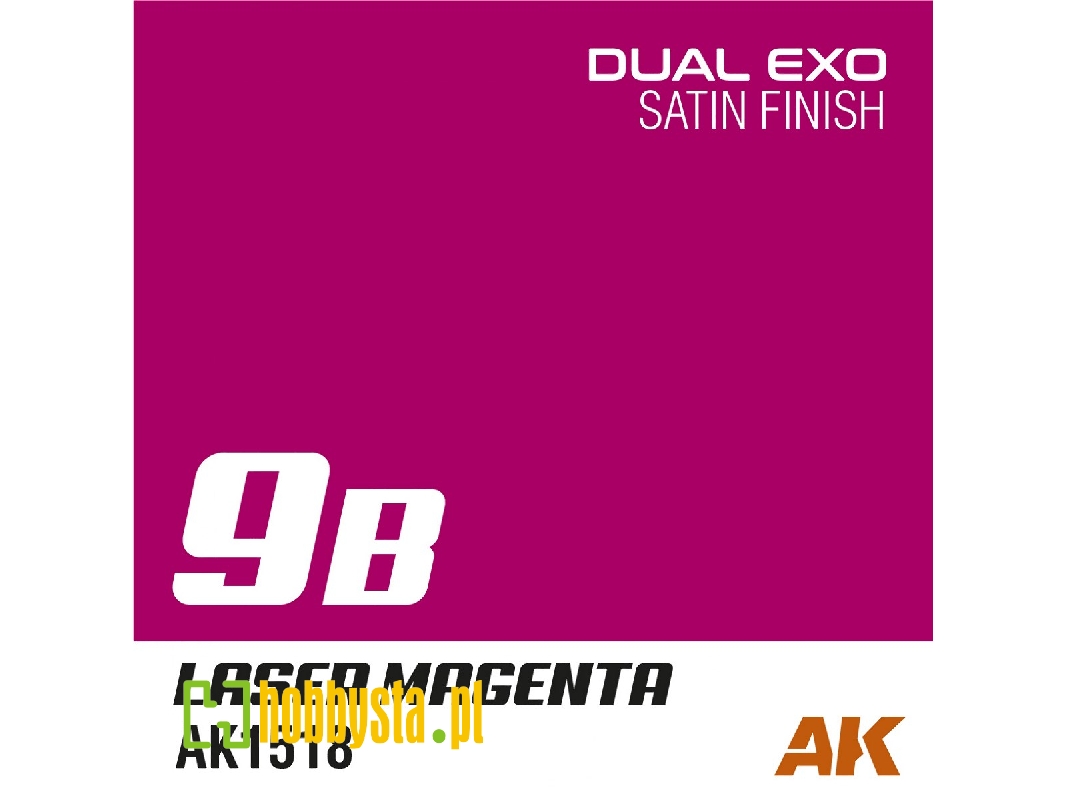 Ak1518 Laser Magenta Satin (Dual Exo 9b) - image 1 Ak1518 Laser Magenta Satin (Dual Exo 9b) - image 1