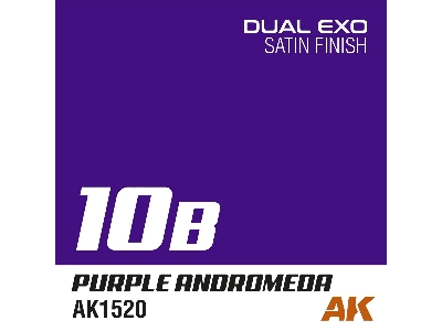 Ak1520 Purple Andromeda Satin (Dual Exo 10b) - image 1