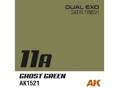 Ak1521 Ghost Green Satin (Dual Exo 11a) - image 1