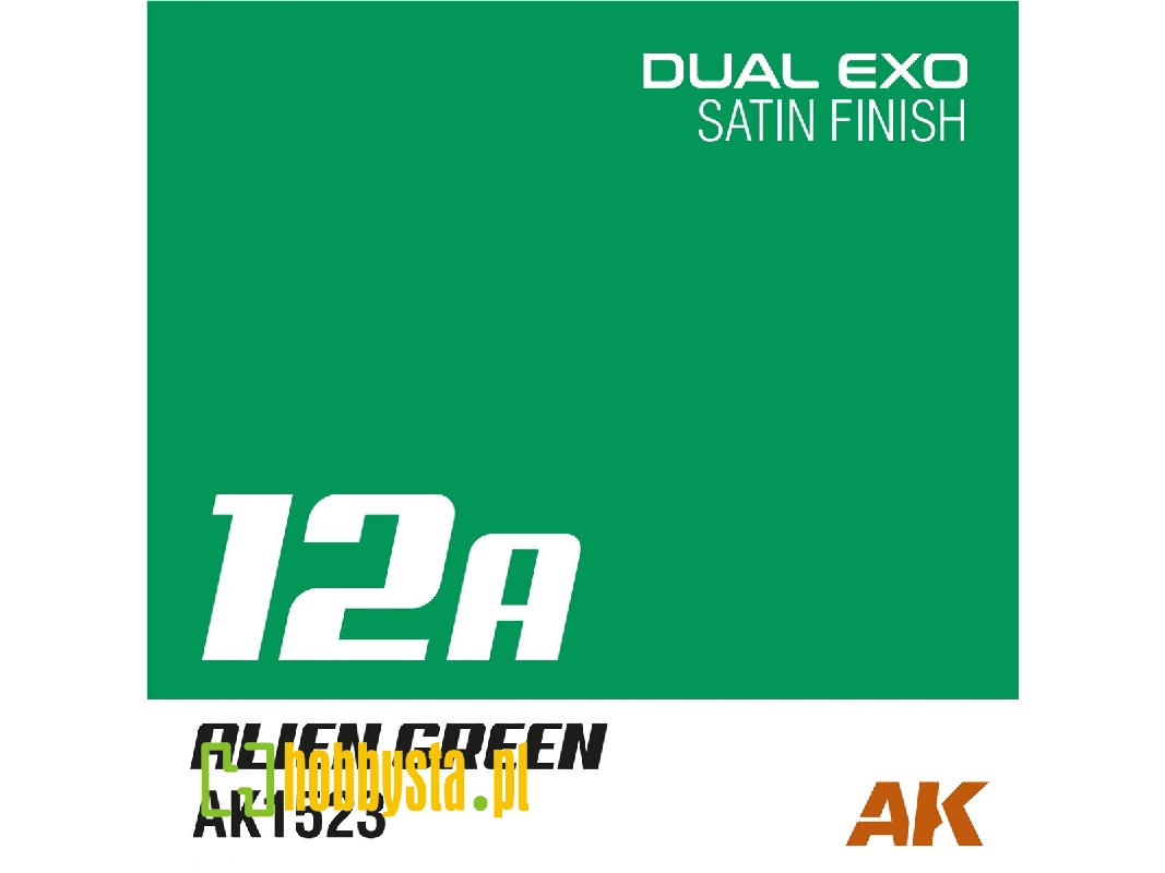 Ak1523 Alien Green Satin (Dual Exo 12a) - image 1 Ak1523 Alien Green Satin (Dual Exo 12a) - image 1