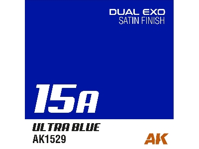 Ak1529 Ultra Blue Satin (Dual Exo 15a) - image 1