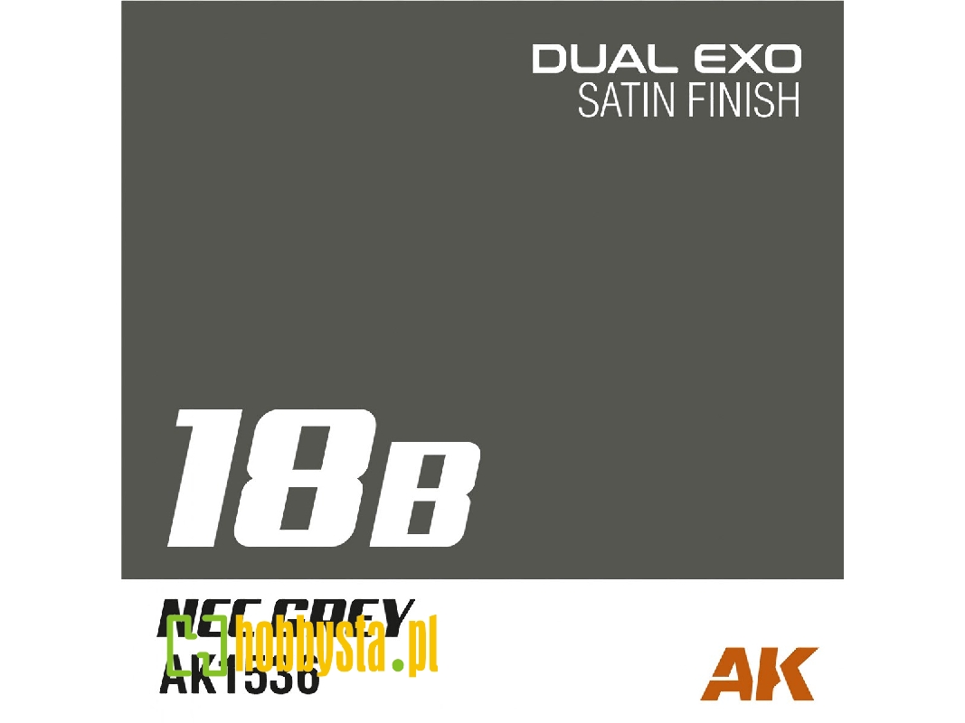 Ak1536 Ncc Grey Satin (Dual Exo 18b) - image 1 Ak1536 Ncc Grey Satin (Dual Exo 18b) - image 1