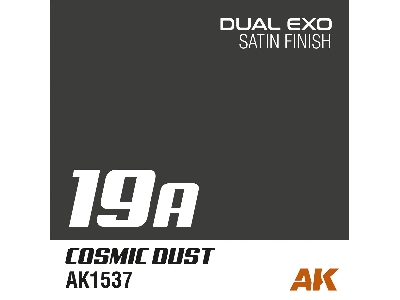 Ak1537 Cosmic Dust Satin (Dual Exo 19a) - image 1