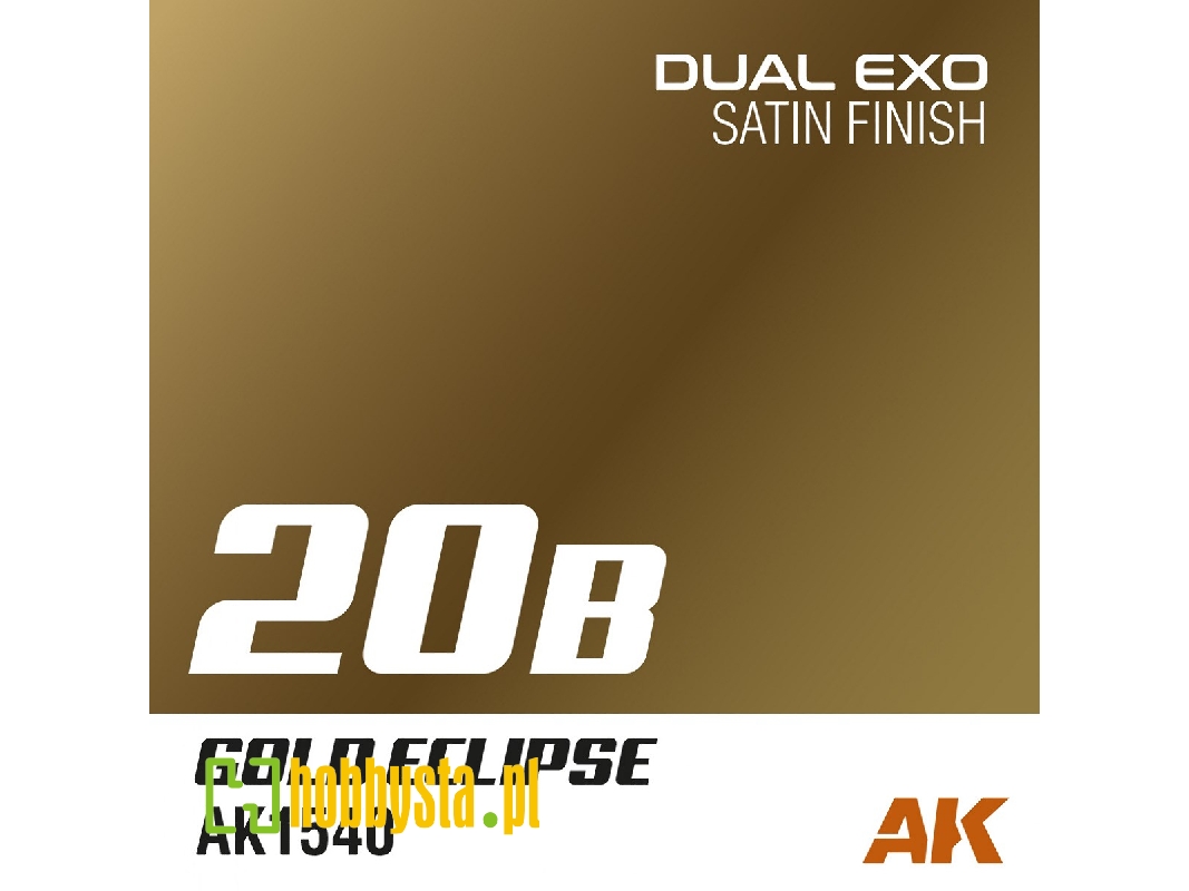 Ak1540 Gold Eclipse Satin (Dual Exo 20b) - image 1 Ak1540 Gold Eclipse Satin (Dual Exo 20b) - image 1