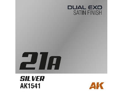 Ak1541 Silver Satin (Dual Exo 21a) - image 1