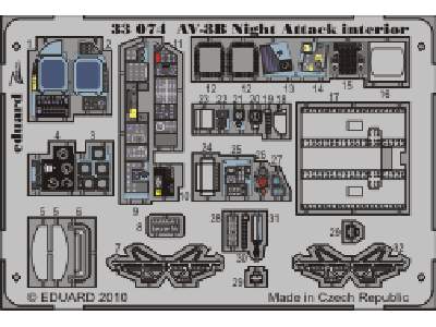 AV-8B Night Attack interior S. A. 1/32 - Trumpeter - image 1