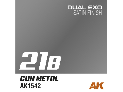 Ak1542 Gun Metal Satin (Dual Exo 21b) - image 1