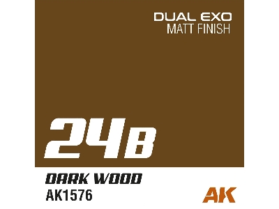Ak1576 Dark Wood Matt (Dual Exo 24b) - image 2