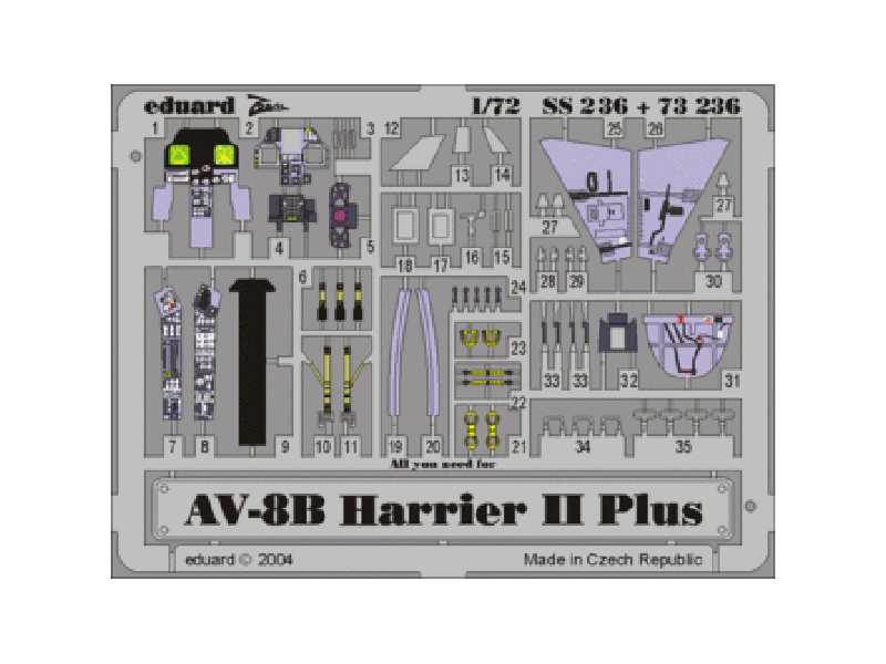 AV-8B Plus 1/72 - Hasegawa - image 1 AV-8B Plus 1/72 - Hasegawa - image 1