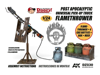 Post Apocalyptic Universal Pick-up Truck Flamethrower - image 3