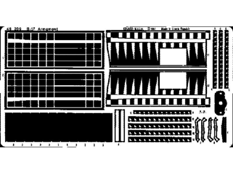 B-17 armament 1/48 - Monogram - image 1