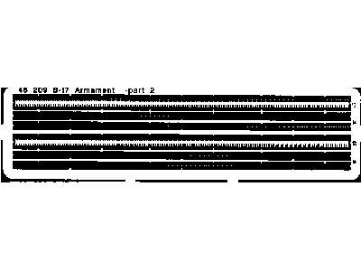 B-17 armament 1/48 - Monogram - image 3