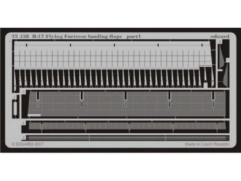 B-17 landing flaps 1/72 - Academy Minicraft - image 1