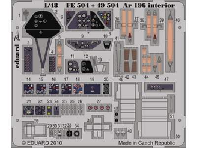 Ar 196 interior S. A. 1/48 - Italeri - - image 1