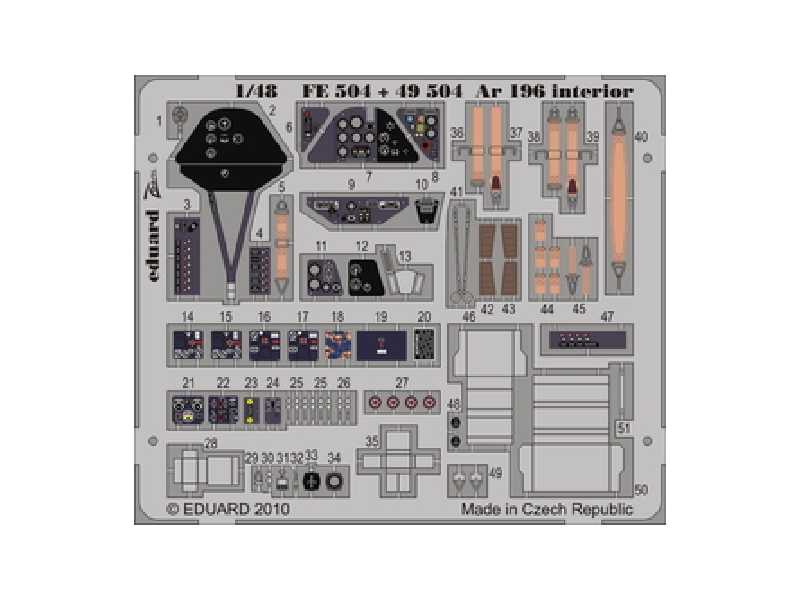 Ar 196 interior S. A. 1/48 - Italeri - - image 1