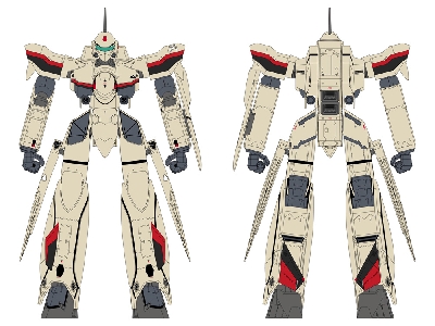 Yf-19 Battroid Macross Plus - image 13