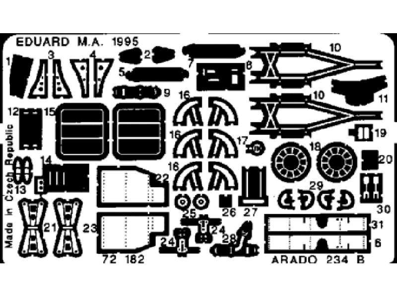 Ar 234B Blitz 1/72 - Dragon - image 1