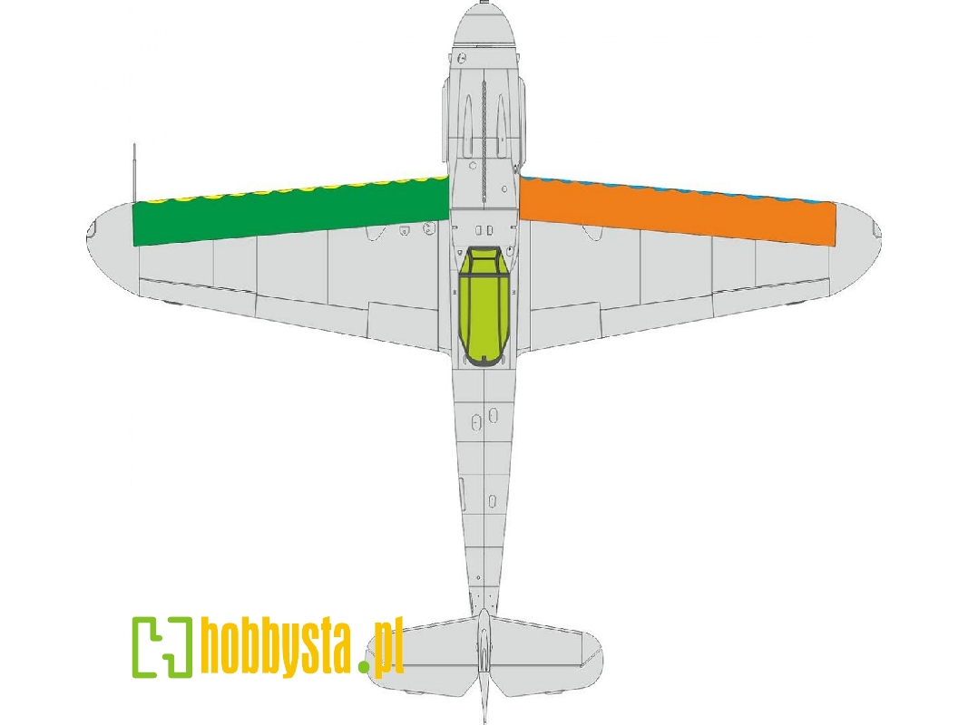 Bf 109G wings leading edge wavy lines 1/48 - image 1 Bf 109G wings leading edge wavy lines 1/48 - image 1