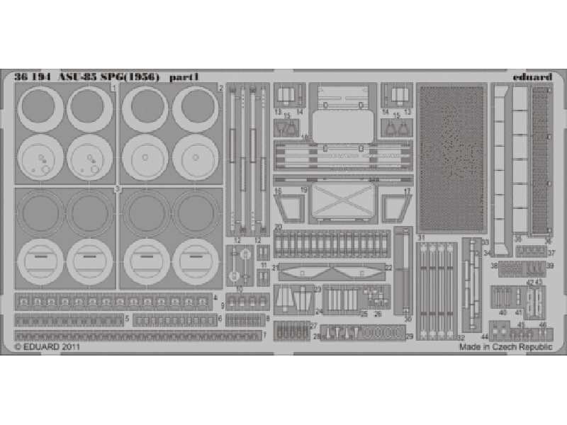 ASU-85 SPG (1956) 1/35 - Trumpeter - image 1