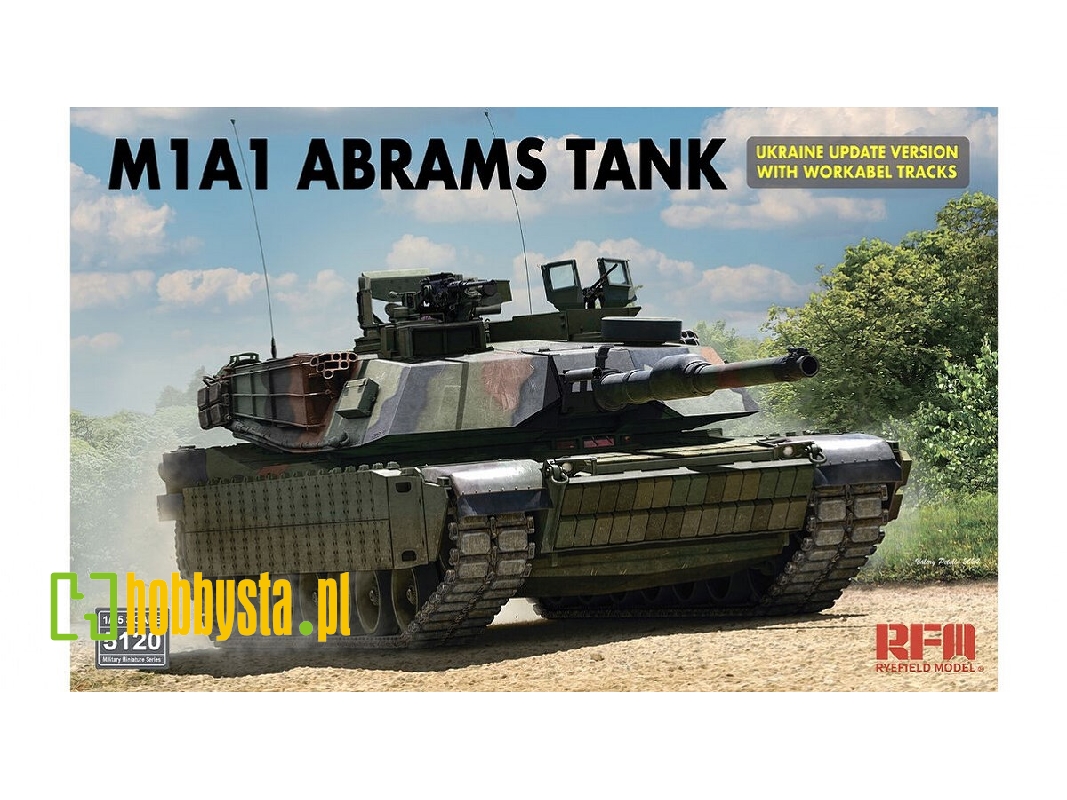 M1a1 Abrams - Ukraine Update Version With Workable Tracks - image 1