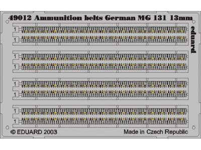 Ammunition Belts MG131 13mm 1/48 - image 1