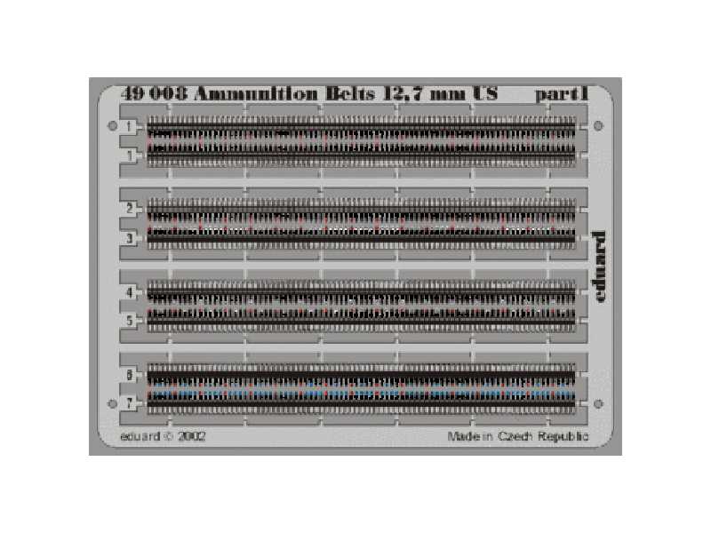 Ammunition Belts US Cal.0.50 1/48 - image 1